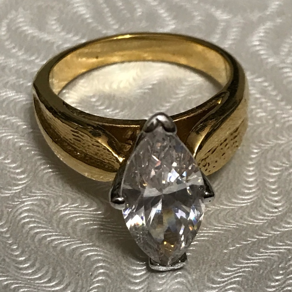 5/$15 Marquise CutCrystal Cocktail Ring